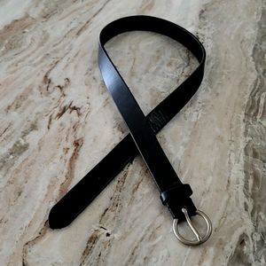 Black Leather Belt